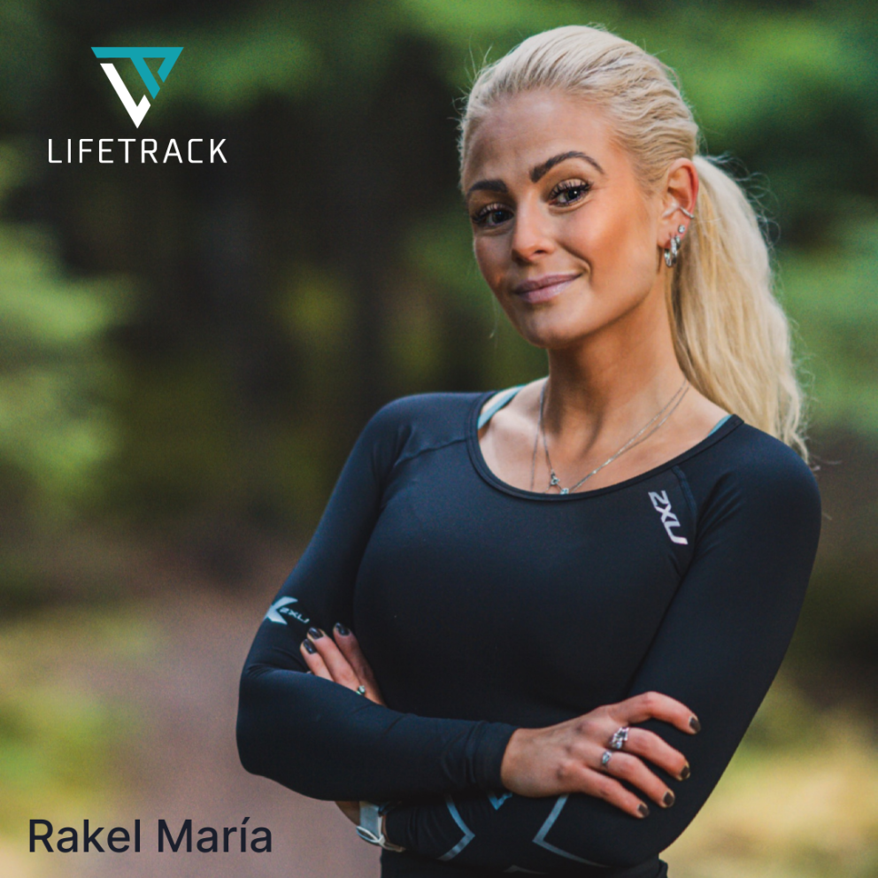 Rakel María tekur þátt í heilsubyltingu LifeTrack.