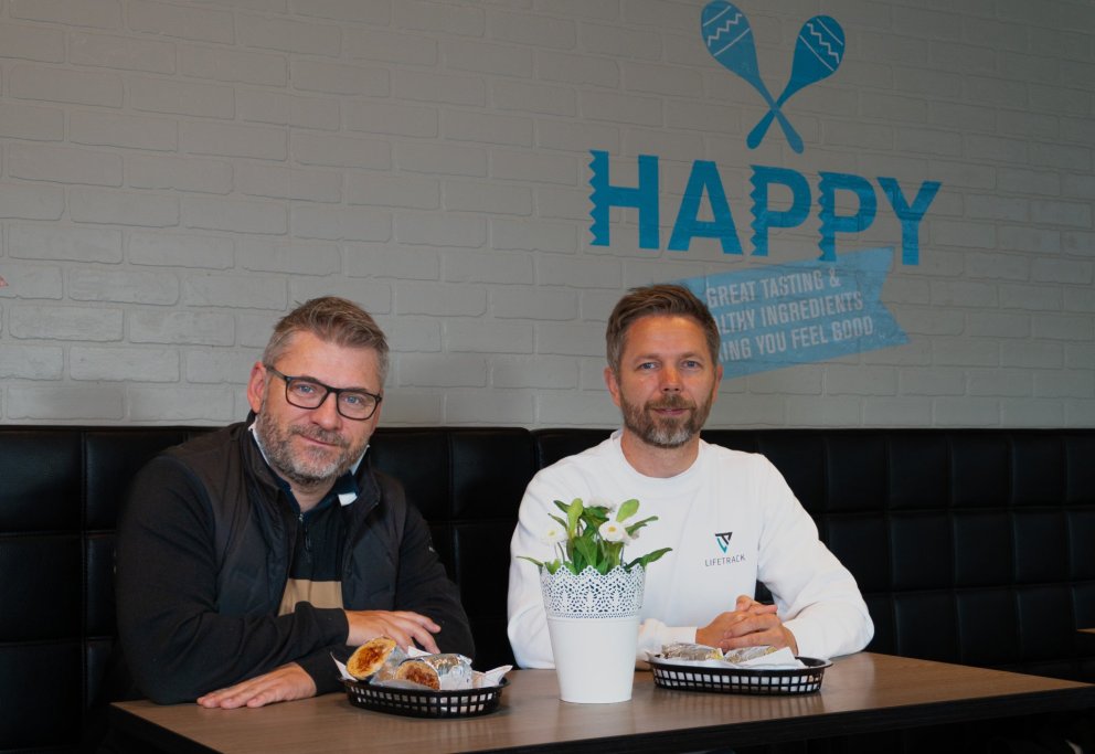 Emil Helgi Lárusson, eigandi Serrano og Ingi Torfi Sverrisson, annar stofnanda LifeTrack. Serrano og…